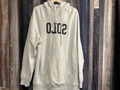 グレー SOLOIST オーバーサイズ フード付きパーカー ナンバーナイン 