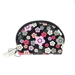MARY QUANT マリークワント ポーチ  デイジー/PVC    ブラック レディース / 240001182540