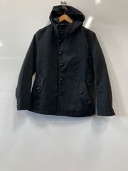 美品】EDIFICE フード付きライトジャケット くるみボタン 46 紺 - メルカリ