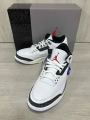 NIKE/ナイキ/スニーカー/AIR JORDAN 3 RETRO/24SS/ホワイト/26.5cm/CT8532-106/鑑定済み