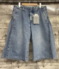 TANAKA タナカ ジーンズ JEAN SHORTS ASH BLEACH サイズS 
