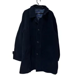 【一点物】J.PRESS ジェイプレス メンズ アウター コート ネイビー色 Lサイズ B26