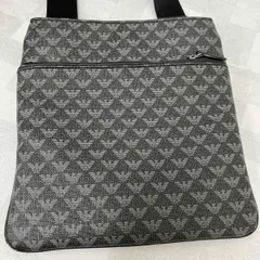 EMPORIO ARMANI エンポリオアルマーニ ショルダーバッグ 総柄 グレー