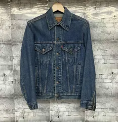 90s LEVI’S リーバイス 70506-0216 5TH USA製 Gジャン デニムジャケット サイズ34 ブルー
