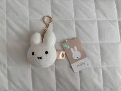 ミッフィー顔 キーホルダー ぬいぐるみ