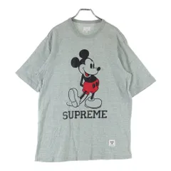 SUPREME (シュプリーム) 09AW ×Disney Mickey Mouse Tee ディズニー ミッキーマウス クルーネック コットン 半袖Tシャツ カットソー グリーン