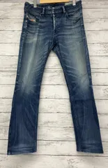 DIESEL／ジーンズ／BELTHER-R／ブルー／Mサイズ