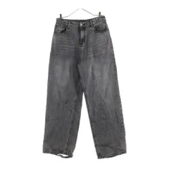 MASON PRINCE (メイソンプリンス) MASON PRINCE(メイソンプリンス) ストレートワイドデニムパンツ ジーンズ ブラック