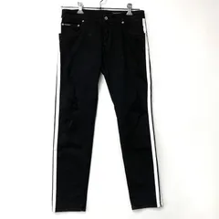 【中古品】DOLCE&GABBANA ドルチェアンドガッバーナ 国内正規 SIDE LINE SKINNY DENIM PANTS サイド ライン スキニー デニム パンツ ボトムス ズボン 【152-251107-cs-23-izu】