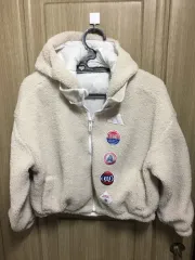 アディダス 女の子 キッズ リバーシブル フリース ジップアップ 140