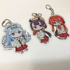 広店】白上フブキ 神田祭 ちびキャラ アクリルキーホルダー 巫女衣装