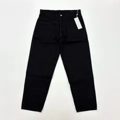 25aw 2025 新品 COMOLI コモリ ブラック デニム テーパード パンツ C03-03005 MADE IN JAPAN 日本製 BLACK ブラック サイズ 3 801-0250