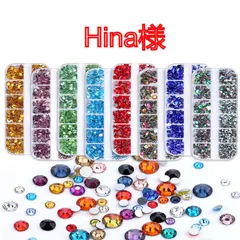 【Hina　様】　高分子ストーン　ミルキーストーン　デコストーン　デコうちわ　ラインストーン