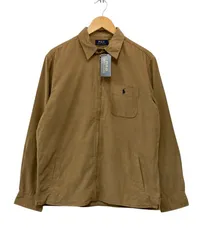 POLO RALPH LAUREN ポロラルフローレン コーデュロイ スイングトップシャツ サイズM メンズ 中古 D4