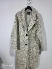 ザラ コート アイボリー ブラック 95