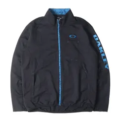 OAKLEY オークリー ジャケット サイズ:XL / ストレッチ フルジップ ジャケット / ブラック 黒 / アウター ブルゾン 上着【メンズ】【中古】
