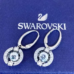 スワロフスキー ピアス　ドロップピアス