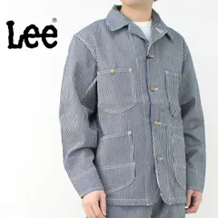 リー Lee ロコジャケット カバーオール LT0659-304 メンズ ヒッコリーストライプ DUNGAREES