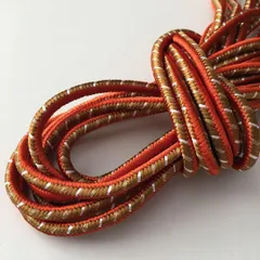 O10L/0176☆580cm お買い合わせ/国産組紐/生地のM