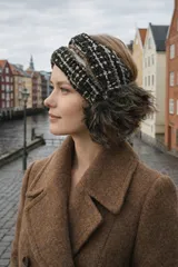 【新品】耳当て 耳あて フェイクファーヘアバンド