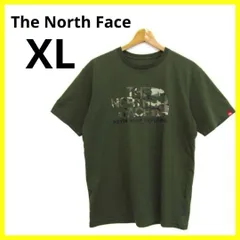 ザノースフェイス NT31405 半袖 カモフラージュロゴティー メンズ XL