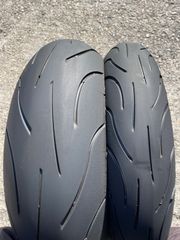 ダンロップ ロードスポーツⅡ 前後セット 120/70ZR17 180/55ZR17 385