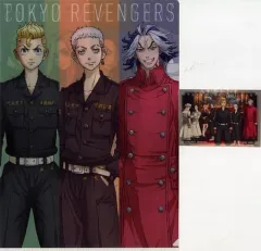 【中古】クリアファイル 花垣武道＆三ツ谷隆＆柴大寿 A4クリアファイル＆ステッカー 「一番くじ 東京リベンジャーズ 聖夜決戦編」 G賞