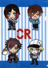 【中古】クリアファイル うぉっか＆うるか＆kinako＆カワセ(Crazy Raccoon) A4オリジナルクリアファイル 「Crazy Raccoon×ローソン」 対象商品購入特典