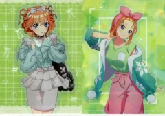 【中古】クリアファイル 中野四葉 A4クリアファイルセット(2枚組) 「一番くじ 五等分の花嫁∽ ～2人だけの時間～」 H賞