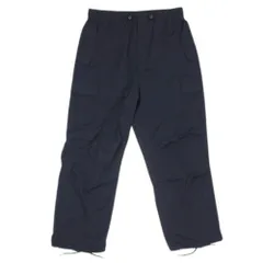 Ron Herman ロンハーマン 4020600034 × Synflux シンフラックス Type M-51 Over Pants センター ストライプ オーバー パンツ 5ポケット カーゴ イージー ネイビー系 M【美品】【中古】のサムネイル