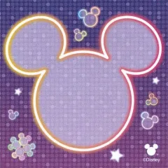 【中古】ノート・メモ帳 パープル オリジナルふせん 「ディズニー TSUM TSUM -ツムツム-×ファミリーマート 送りあおう!エールポッキー キャンペーン」 対象商品購入特典