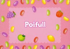 [중고] 노트 메모장 포이풀 / 메모 패드 문구 [이치 반 쿠지 meiji ~My Sweet Taste~] F상