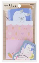 【中古】ノート・メモ帳 すやすやふせん うさぎ                        