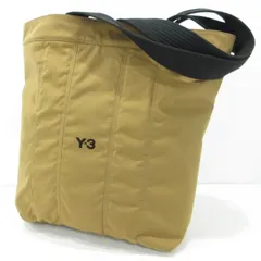 【三重本店】 中古 Y-3 | ワイスリー ロゴトートバッグ キャメル ブラウン 【121】