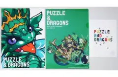 【中古】クリアファイル キングエメラルドドラゴン他 クリアファイルセット(3枚組) 「一番くじ パズル＆ドラゴンズ～第2弾～」 G賞