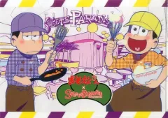 【中古】クリアファイル 一松＆十四松 A4クリアファイル 「おそ松さん×SWEETS PARADISE」