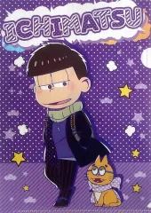 【中古】クリアファイル 一松 オリジナルA4クリアファイル 「おそ松さんコラボレーションカフェ」