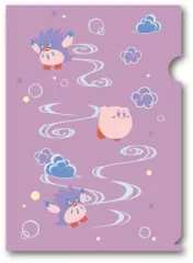 【中古】クリアファイル 流水文(クー) ふわふ和コレクション A4クリアファイル 「星のカービィ」