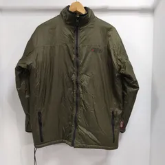 ks104◆フリース OUTDOOR (M) リバーシブル  ナイロンジャケット ジャンバー ジャケット  メンズ  オリーブ グリーン