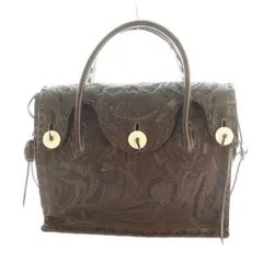 カービングトライブス Carving Tribes Maestra M ハンドバッグ レザー ブラウン /MI ■OS