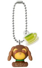 【中古】食玩 キーホルダー カフェ 「チョコボーロ お茶犬」