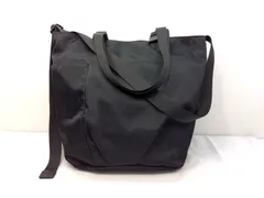 s26g-083k【中古】ear PAPILLONNER イア パピヨネ　アジャスタートートバッグ　ナイロン　ブラック