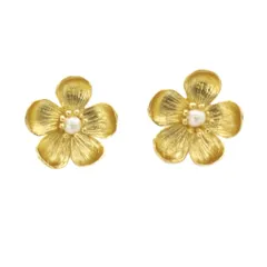 カジャビジュー　　ピアス カジャビジュー KAJA BIJOUX Carrie Flower Pierce ピアス ゴールド色