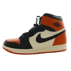 ナイキ エア ジョーダン 1 レトロ ハイ OG シャッタード バックボード ハイカットスニーカー US11.5 29.5cm オレンジ 黒 ブラック DZ5485-008 /SS ■OS