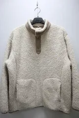 ユニクロxホワイトマウンテニアリング フリース ハーフジップ スナップボタン ドライ完了