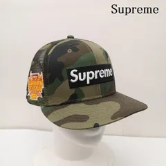 シュプリーム 24SS Box Logo Mesh Back New Era Woodland Camo メッシュ キャップ 7 5/8 メンズ - ISItems【USED】【古着】【中古】50151087