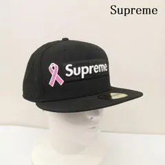 シュプリーム 25AW Breast Cancer Awareness Box Logo New Era キャップ 7 5/8 メンズ - ISItems【USED】【古着】【中古】50151091