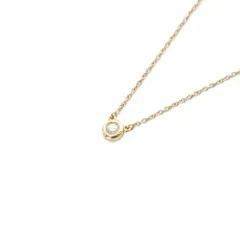 ティファニー TIFFANY & CO. ネックレスバイザヤード シングルダイヤモンド K18YG 750YG イエローゴールド