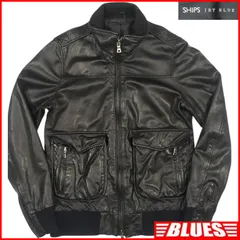 SHIPS シップス ライダースジャケット S 本革 シングル メンズ レザージャケット 黒 バイク 羊革 キュプラ レザーライダースジャケット_サイズS一覧←SEULB屋着古← TY4318