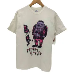 ユーズドフルギ USED古着 {{BOOTLEGGERS REUNION}} フランケンシュタインの怪物 グラフィック プリント S/S Tシャツ メンズ JPN：S 